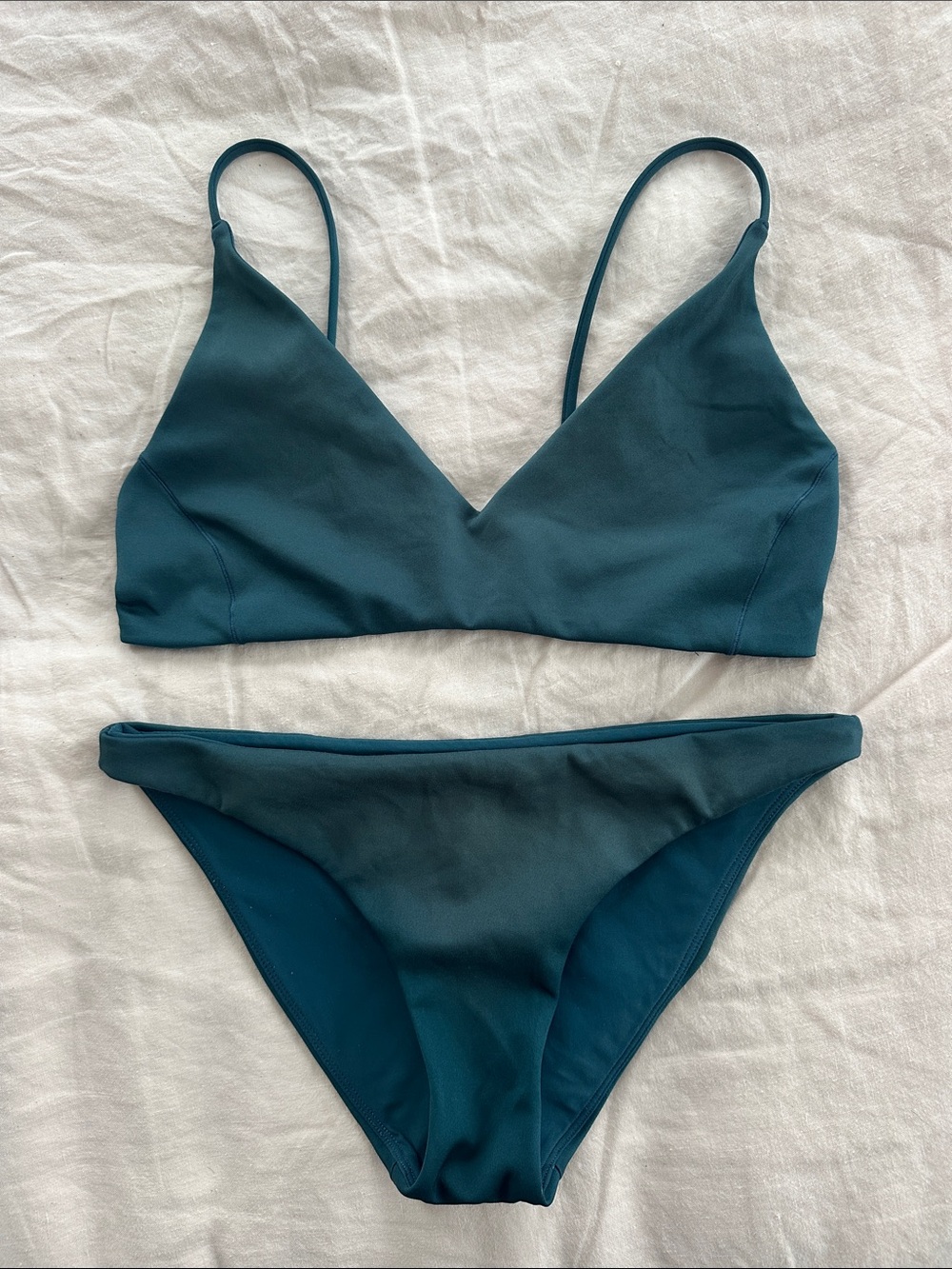 Left On Friday Teal Bikini Set